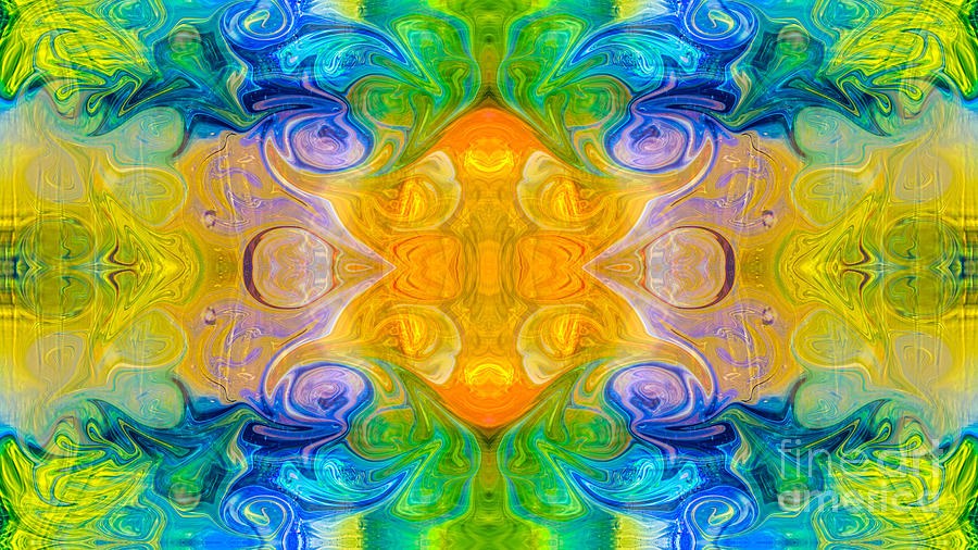 Sacred Moments Abstract Design Artwork by Omaste Witkowski by Omaste Witkowski