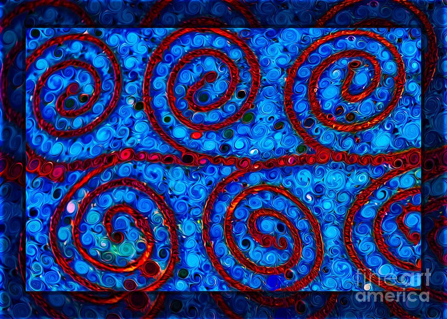 Soft Abstract Circles by Omaste Witkowski