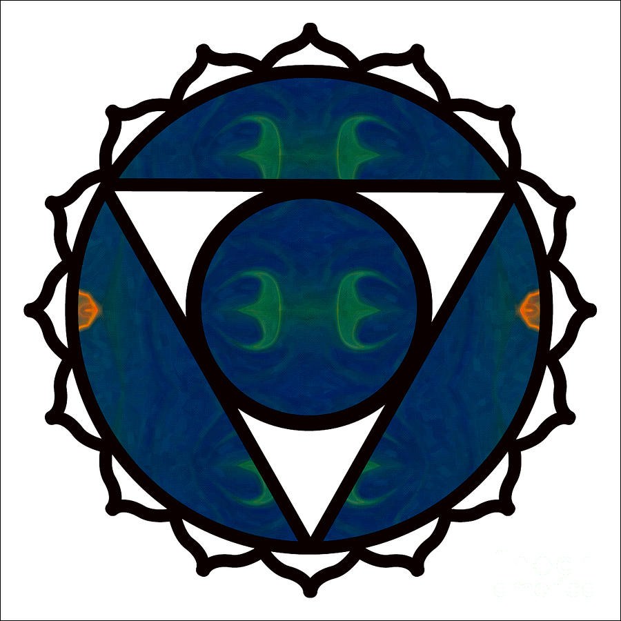 Soothing My Soul Abstract Chakra Art by Omaste Witkowski by Omaste Witkowski