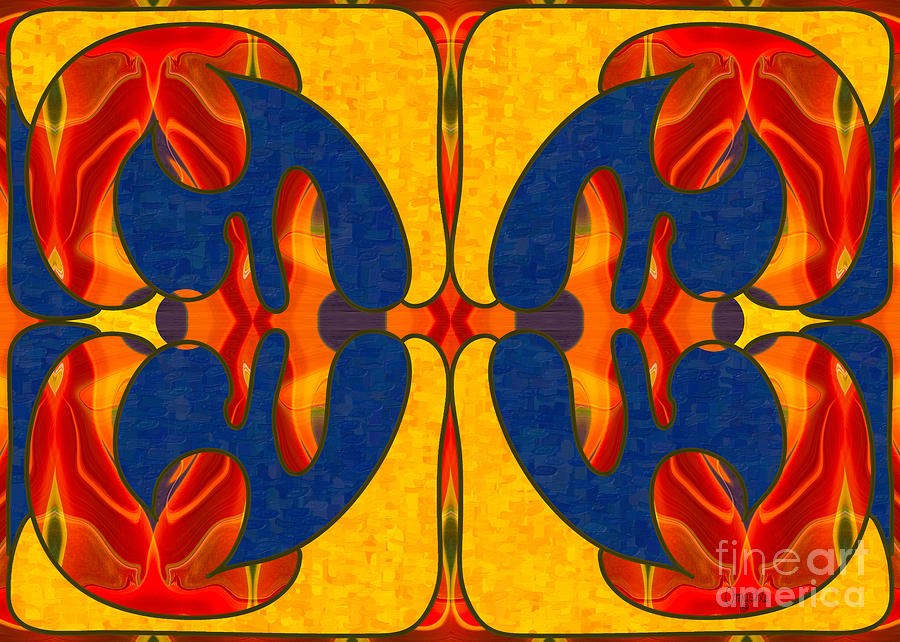 Spiritual Dreaming Abstract Art by Omashte by Omaste Witkowski