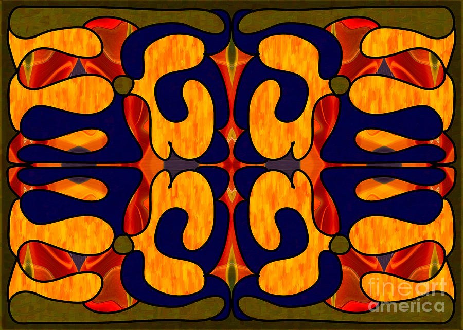 Standing Tall Abstract Art by Omashte by Omaste Witkowski