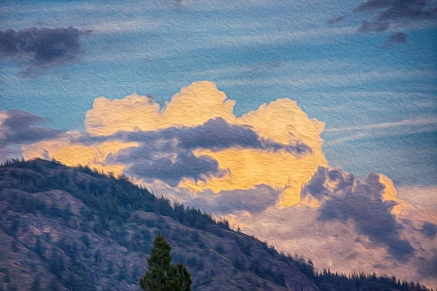 Sunset with a Smile by Omaste Witkowski