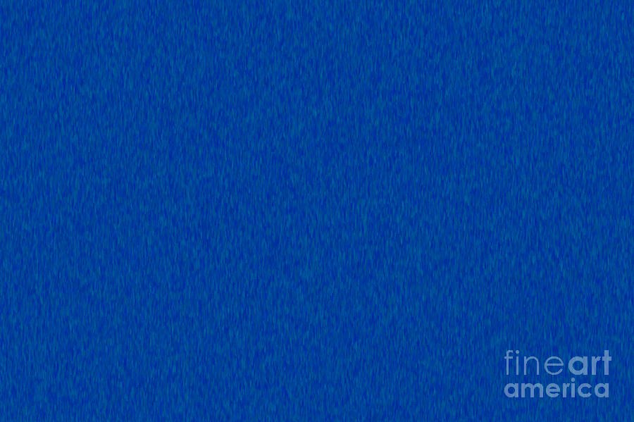 Cobalt Hush, Textured Blue Color Field by Omaste Witkowski