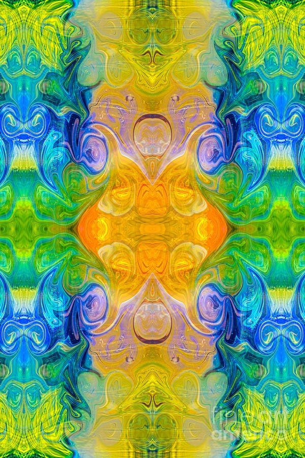 Timeless Transformations Abstract Design Artwork by Omaste Witko by Omaste Witkowski