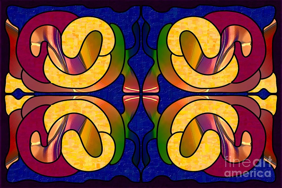 Treating Yourself Abstract Art by Omashte by Omaste Witkowski