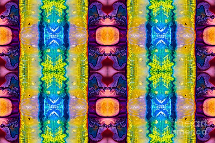 Visionary Realities Abstract Design Art by Omaste Witkowski by Omaste Witkowski