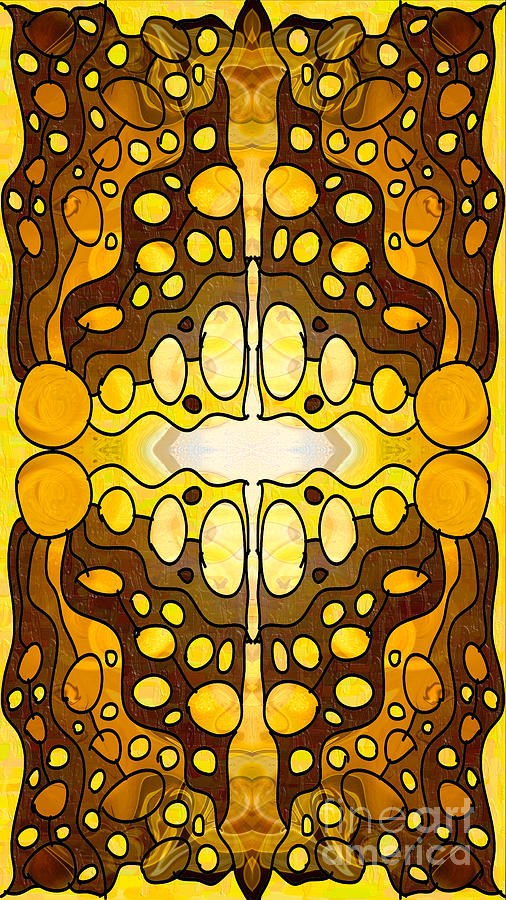 Waking Up To Possibilities Abstract Organic Art by Omaste Witkow by Omaste Witkowski