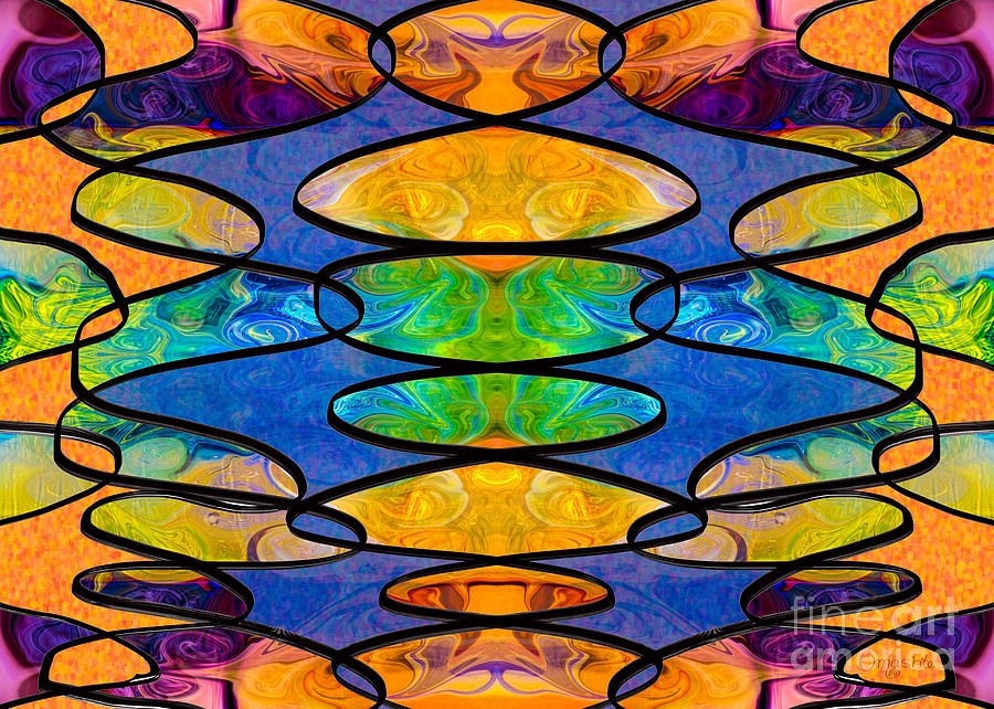 Wandering Underwater Abstract Hard Candy Art by Omashte by Omaste Witkowski