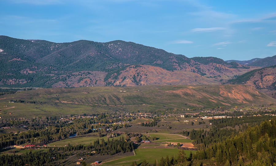 Winthrop and Wolf Creek in The Methow Valley by Omashte by Omaste Witkowski