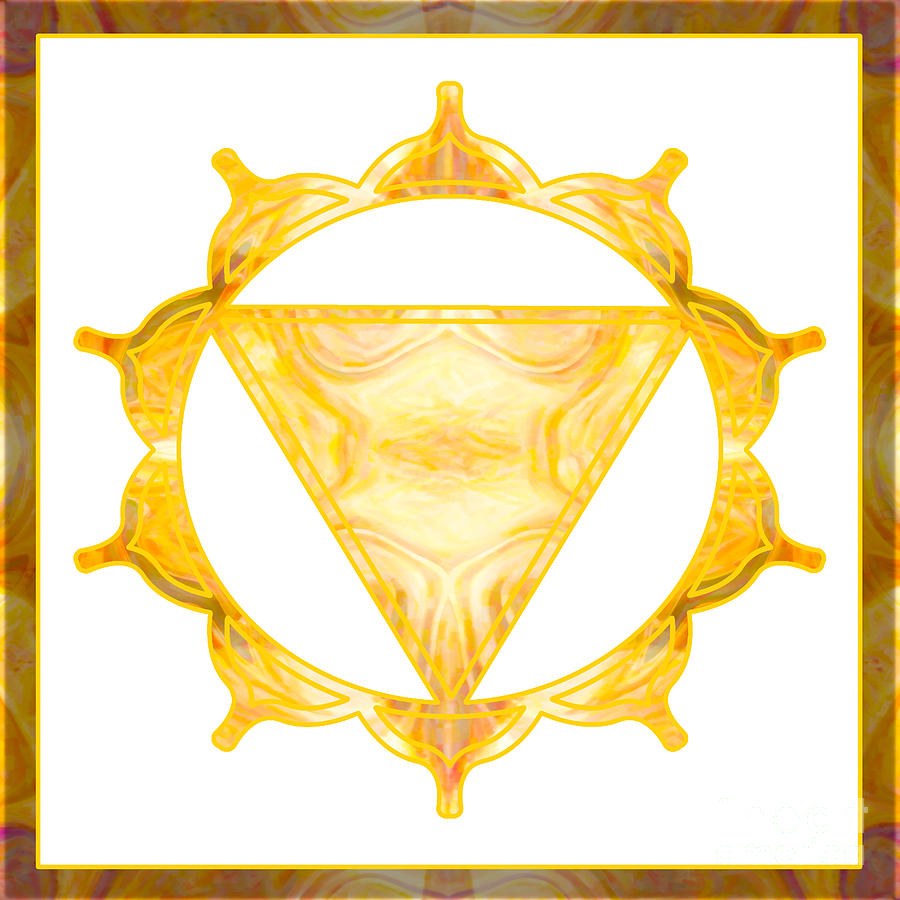 You Are My Sunshine Abstract Chakra Art by Omaste Witkowski by Omaste Witkowski