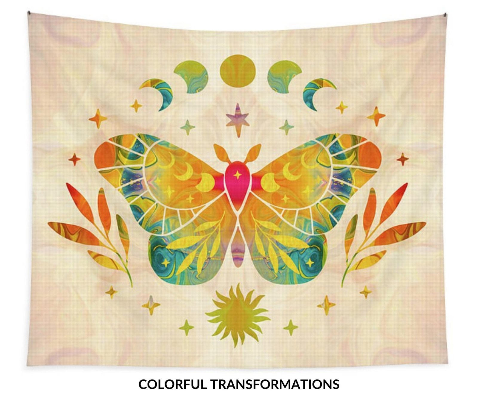 Colorful Transformations Tapestries